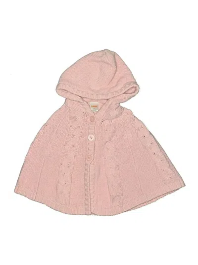 Pre-owned Gymboree Kids' Poncho In Pink