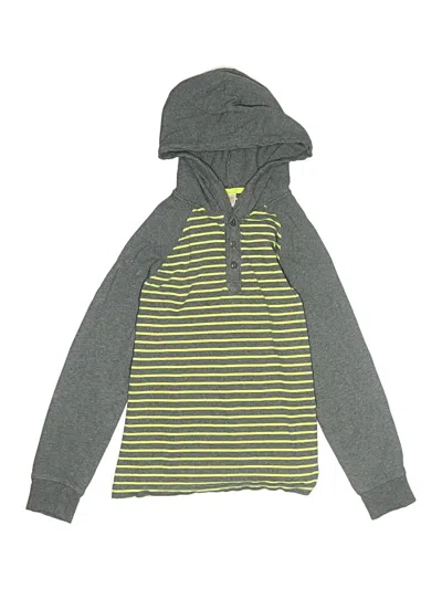 Pre-owned Gymboree Kids' Pullover Hoodie In Gray