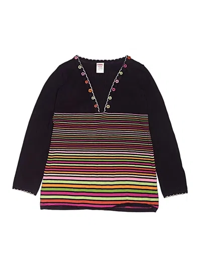 Pre-owned Gymboree Kids' Pullover Sweater In Black