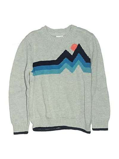 Pre-owned Gymboree Kids' Pullover Sweater In Blue