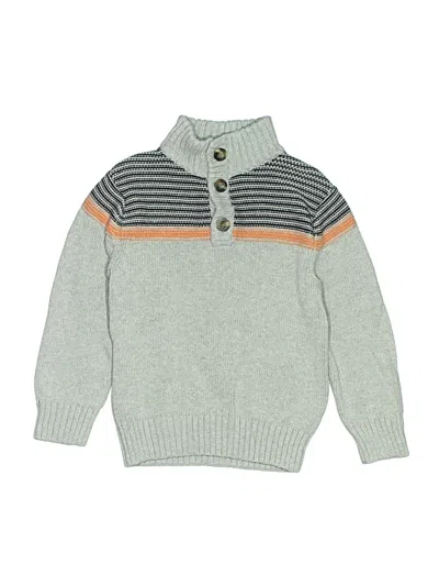 Pre-owned Gymboree Kids' Pullover Sweater In Gray