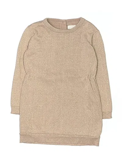 Pre-owned Gymboree Kids' Pullover Sweater In Tan