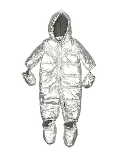 Pre-owned Gymboree Babies' Raincoat In Silver
