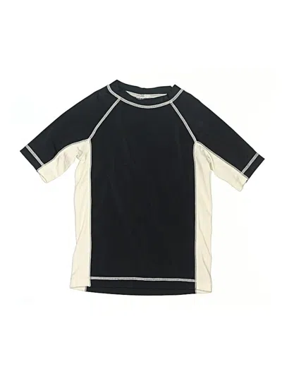Pre-owned Gymboree Kids' Rash Guard In Black