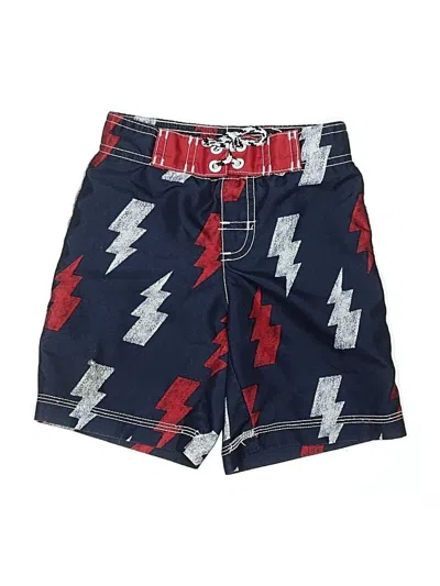 Pre-owned Gymboree Kids' Rash Guard In Blue