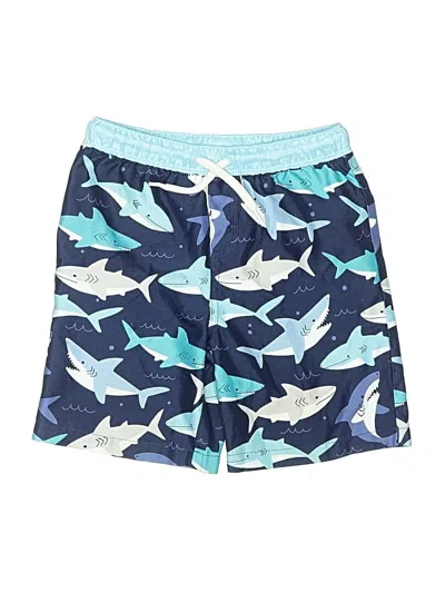 Pre-owned Gymboree Kids' Rash Guard In Blue