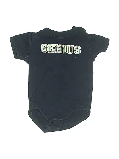 Pre-owned Gymboree Babies' Short Sleeve Onesie In Blue
