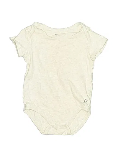 Pre-owned Gymboree Kids' Short Sleeve Onesie In White