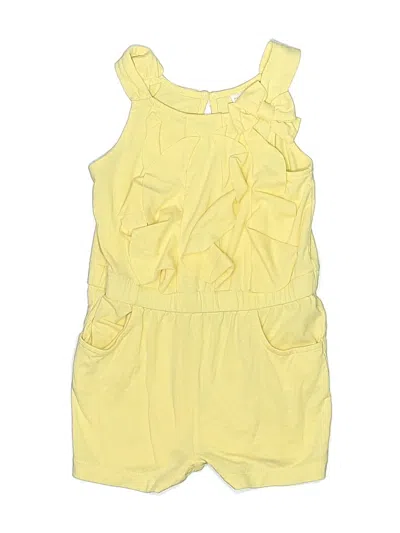 Pre-owned Gymboree Kids' Short Sleeve Onesie In Yellow