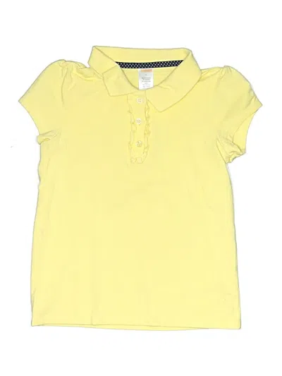 Pre-owned Gymboree Kids' Short Sleeve Polo Shirt In Yellow