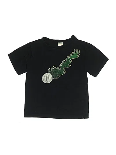 Pre-owned Gymboree Kids' Short Sleeve T-shirt In Black