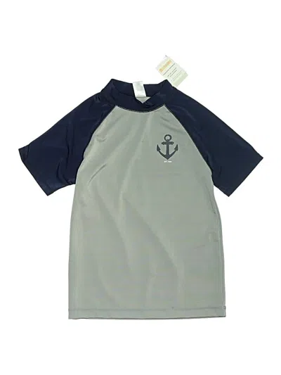 Pre-owned Gymboree Kids' Short Sleeve T-shirt In Blue