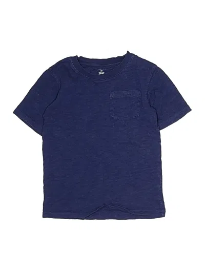Pre-owned Gymboree Kids' Short Sleeve T-shirt In Blue