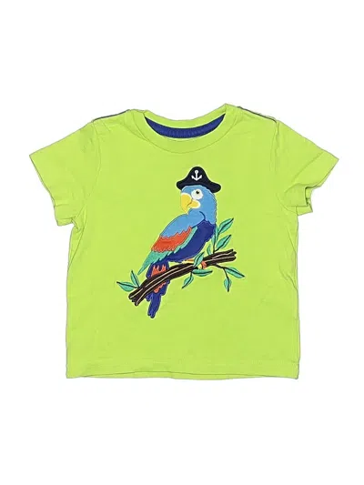 Pre-owned Gymboree Kids' Short Sleeve T-shirt In Green
