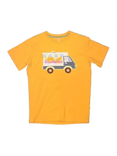 Pre-owned Gymboree Kids' Short Sleeve T-shirt In Orange