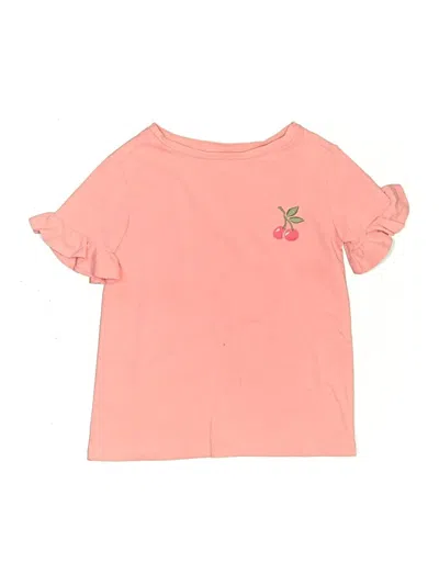 Pre-owned Gymboree Kids' Short Sleeve T-shirt In Pink