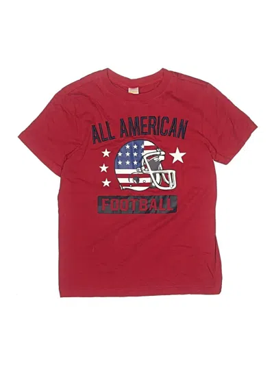 Pre-owned Gymboree Kids' Short Sleeve T-shirt In Red