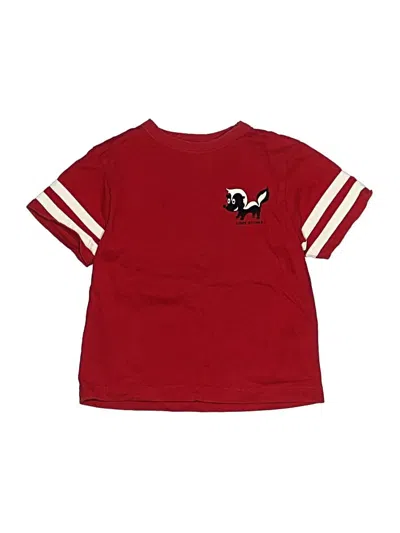 Pre-owned Gymboree Kids' Short Sleeve T-shirt In Red