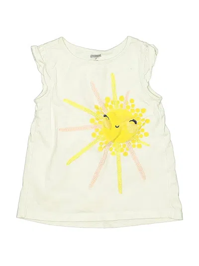 Pre-owned Gymboree Kids' Sleeveless T-shirt In Yellow