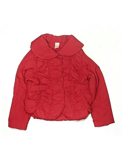 Pre-owned Gymboree Kids' Snow Jacket In Red