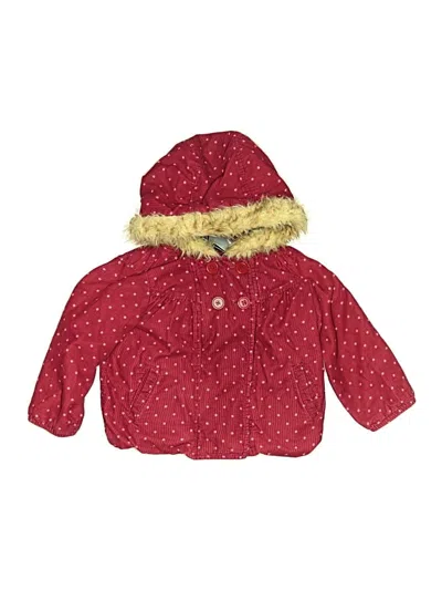 Pre-owned Gymboree Kids' Snow Jacket In Red