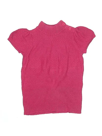Pre-owned Gymboree Kids' Sweater Vest In Pink