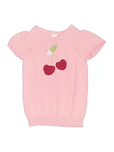 Pre-owned Gymboree Kids' Sweater Vest In Pink