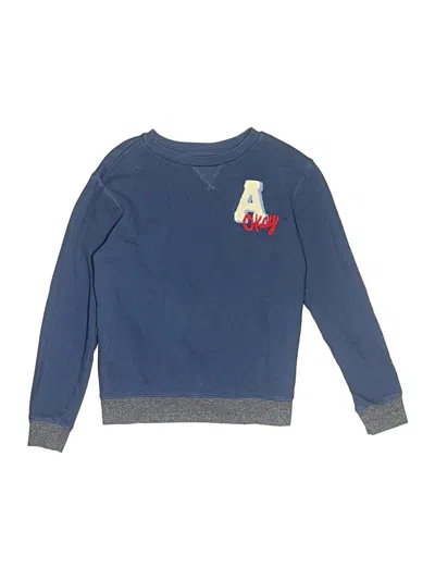 Pre-owned Gymboree Kids' Sweatshirt In Blue