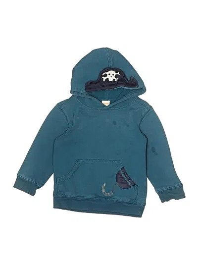 Pre-owned Gymboree Kids' Sweatshirt In Teal