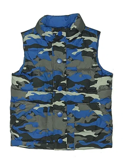Pre-owned Gymboree Kids' Vest In Blue