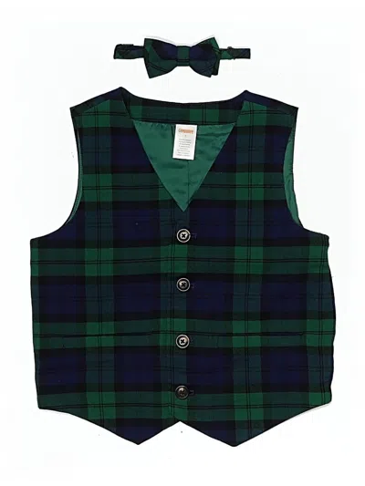Pre-owned Gymboree Kids' Vest In Green
