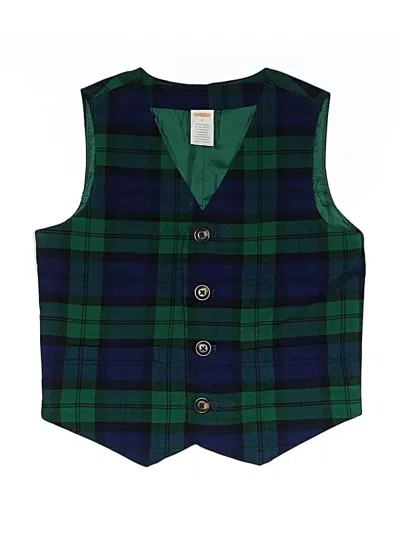 Pre-owned Gymboree Kids' Vest In Green