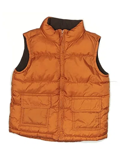 Pre-owned Gymboree Kids' Vest In Orange