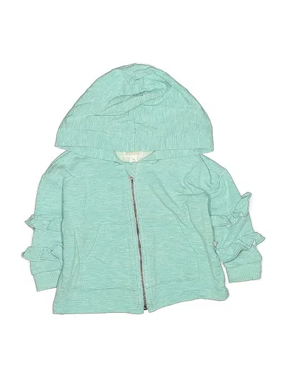 Pre-owned Gymboree Babies' Zip Up Hoodie In Blue