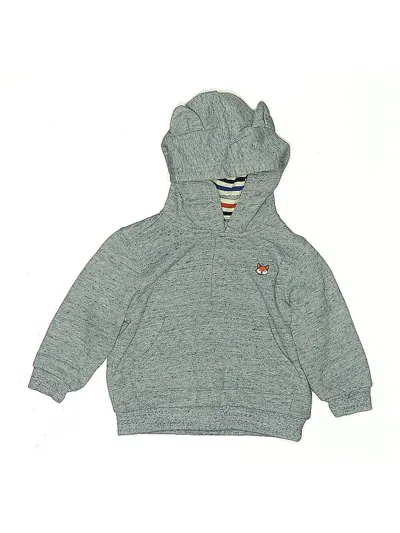 Pre-owned Gymboree Kids' Zip Up Hoodie In Gray