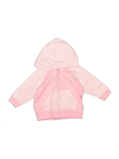 Pre-owned Gymboree Babies' Zip Up Hoodie In Pink