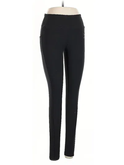 Pre-owned Gymshark Active Pants In Black