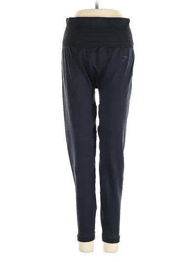 Pre-owned Gymshark Active Pants In Black