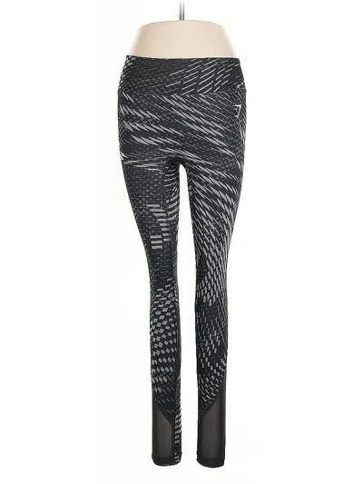 Pre-owned Gymshark Active Pants In Black