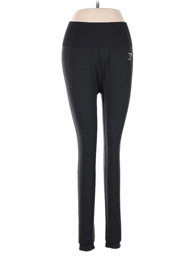 Pre-owned Gymshark Active Pants In Black