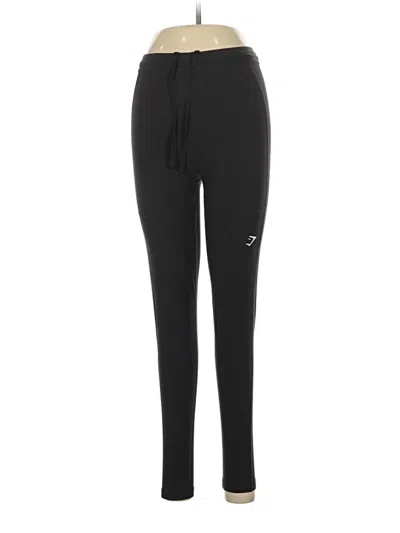 Pre-owned Gymshark Active Pants In Black