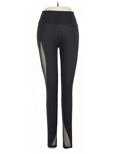 Pre-owned Gymshark Active Pants In Black