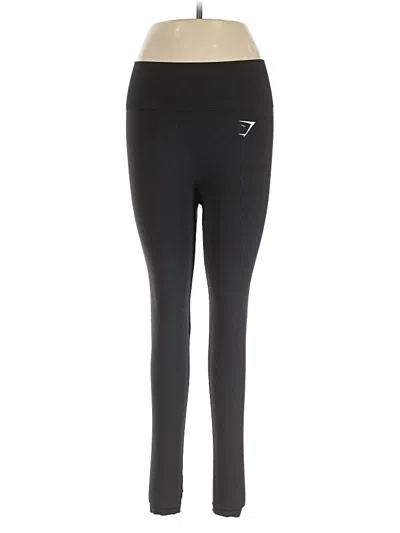 Pre-owned Gymshark Active Pants In Black