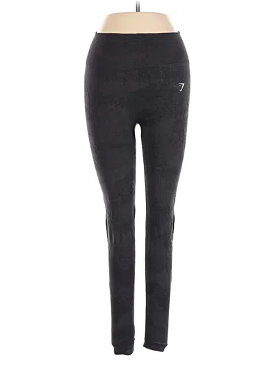 Pre-owned Gymshark Active Pants In Black