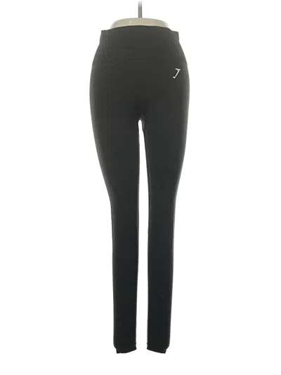 Pre-owned Gymshark Active Pants In Black