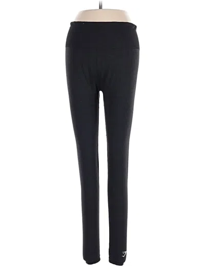 Pre-owned Gymshark Active Pants In Black
