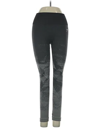 Pre-owned Gymshark Active Pants In Black