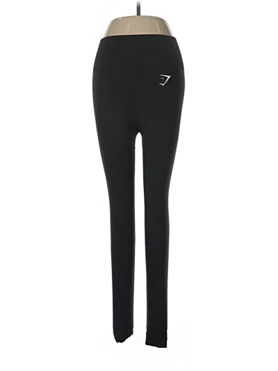 Pre-owned Gymshark Active Pants In Black