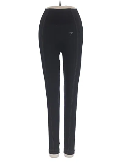 Pre-owned Gymshark Active Pants In Black