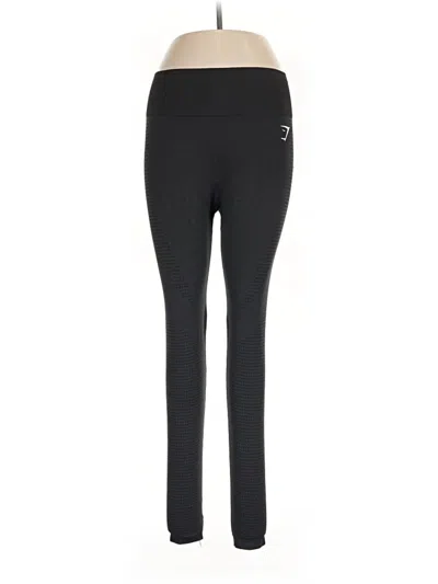 Pre-owned Gymshark Active Pants In Black